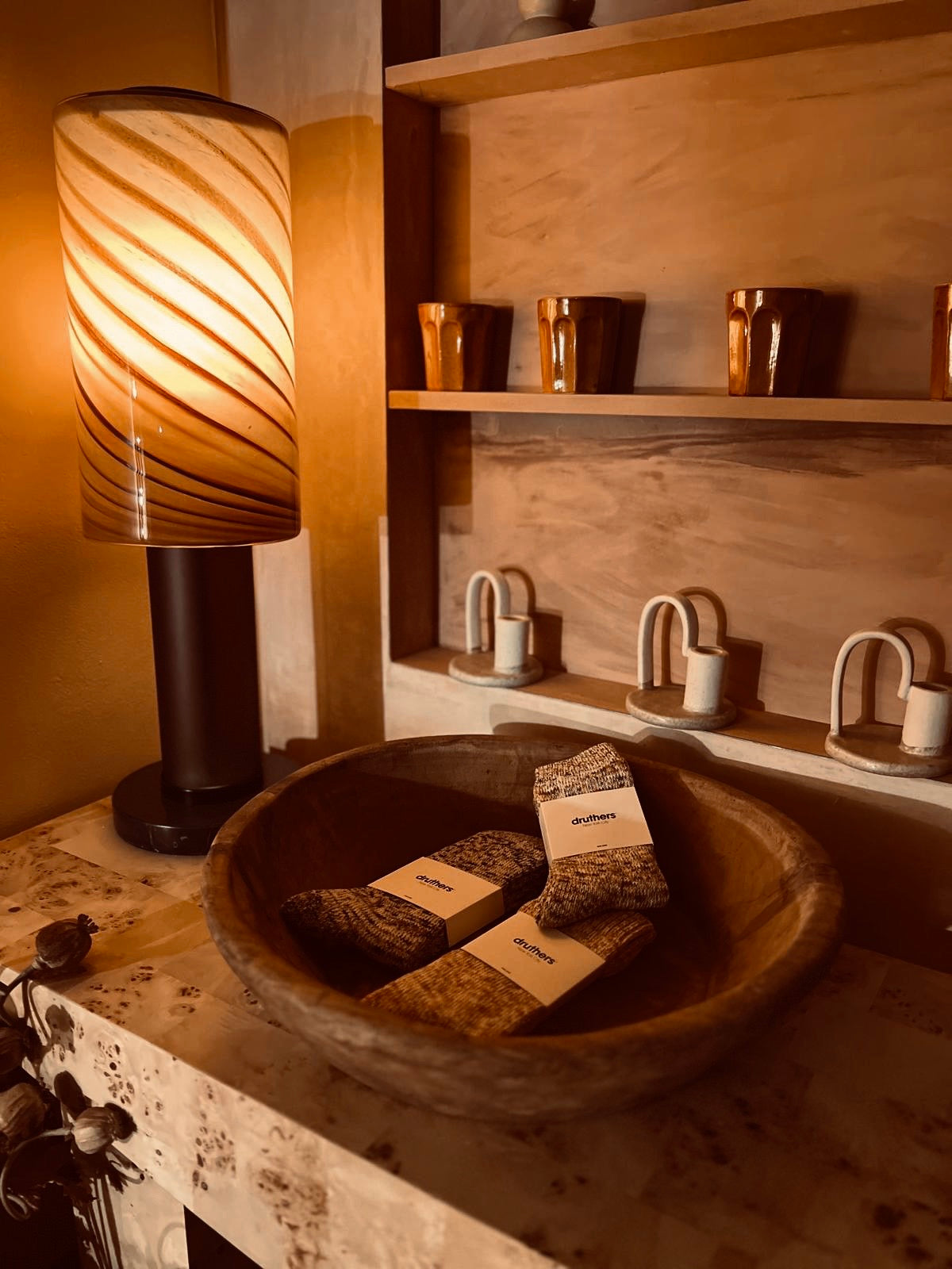 Druthers sock in Americano Melange was £23