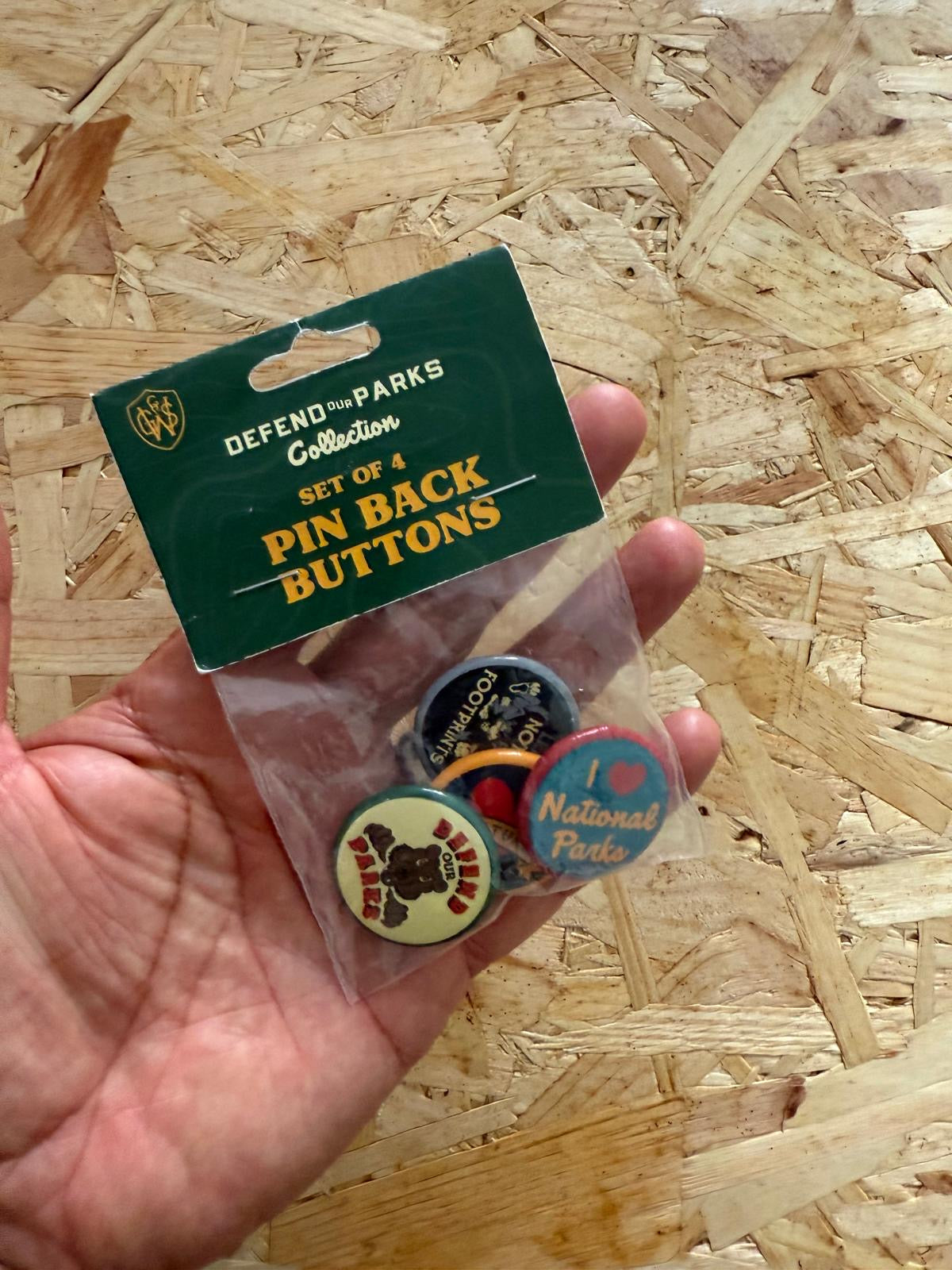 Associated pin badges