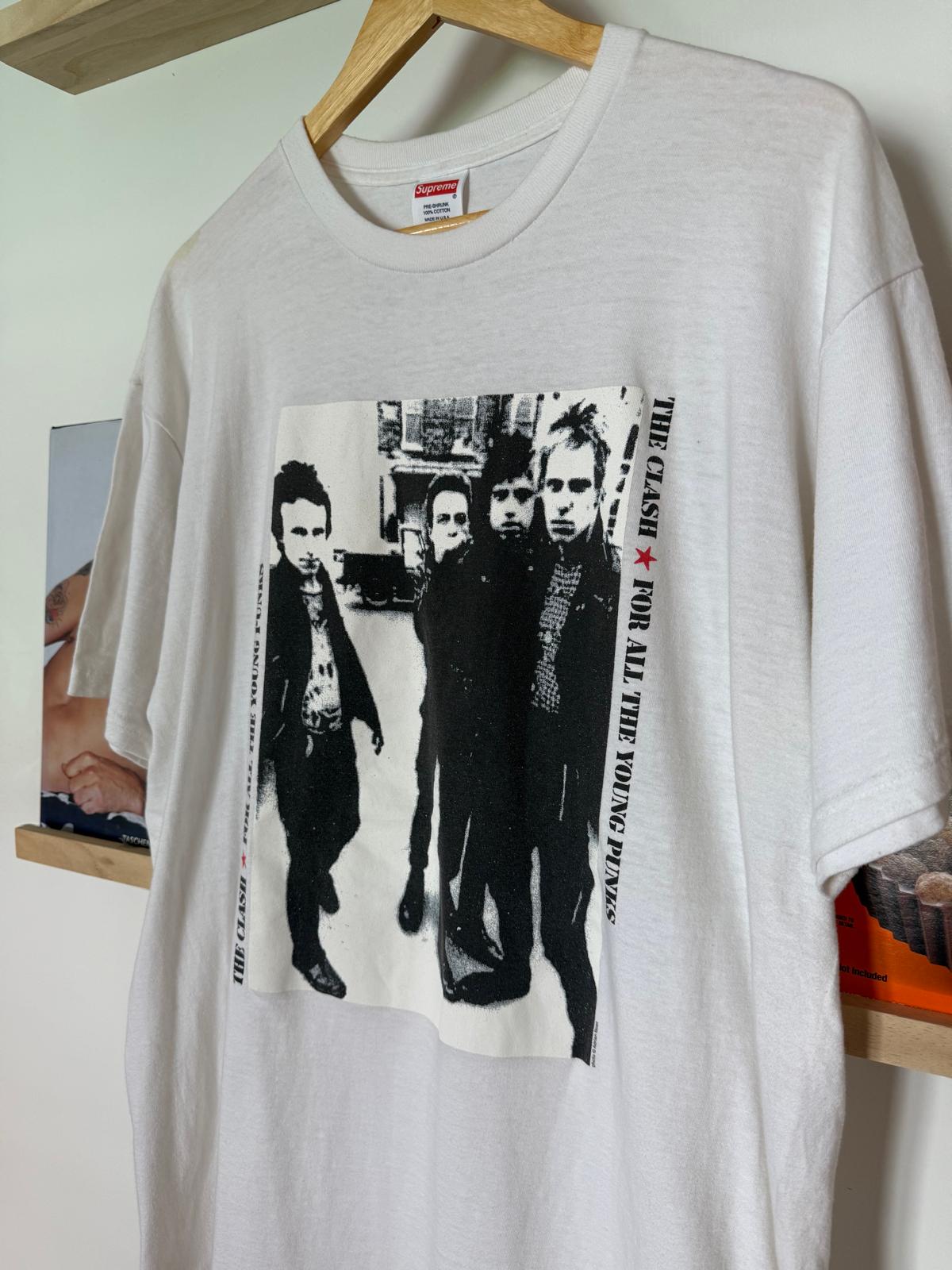 Supreme x The Clash tee