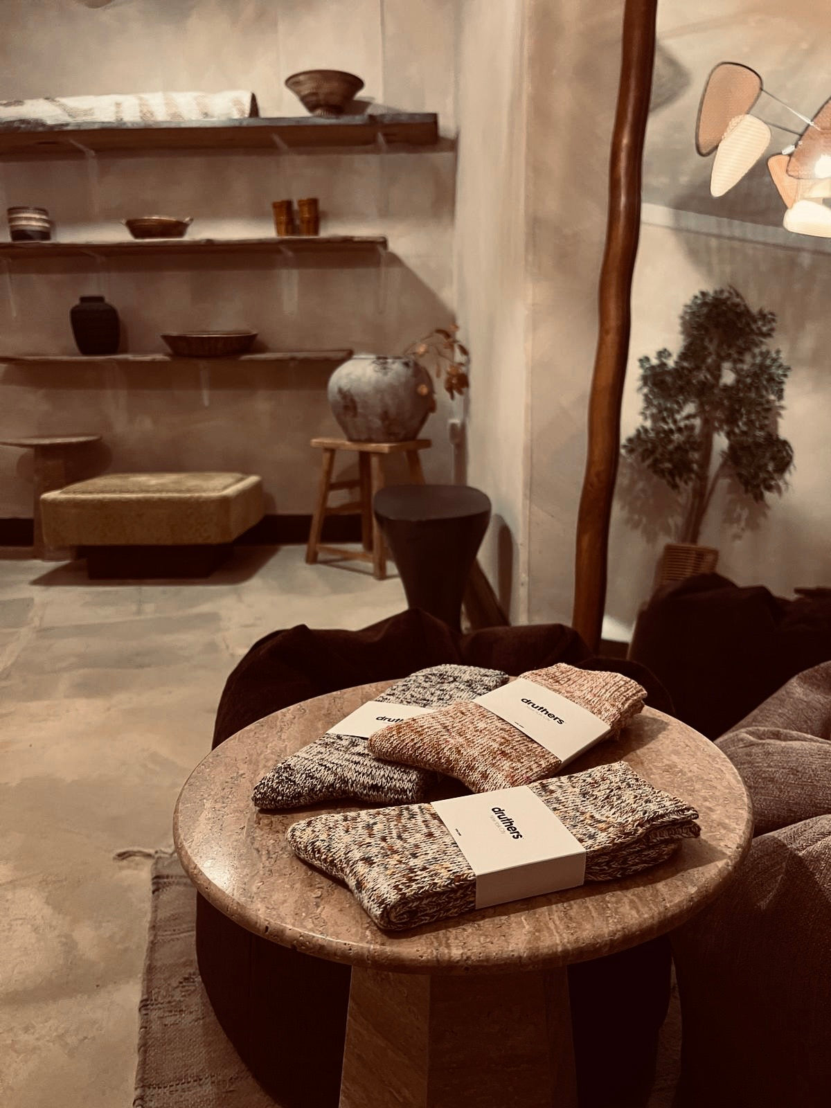 Druthers socks in Cereal Melange was £28