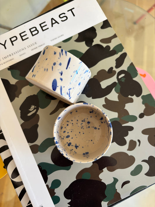 Doppiocotto handmade handless cups