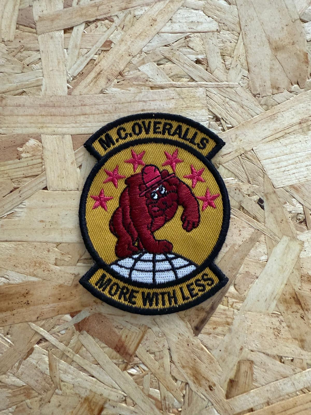 M.C Overalls embroidered patches