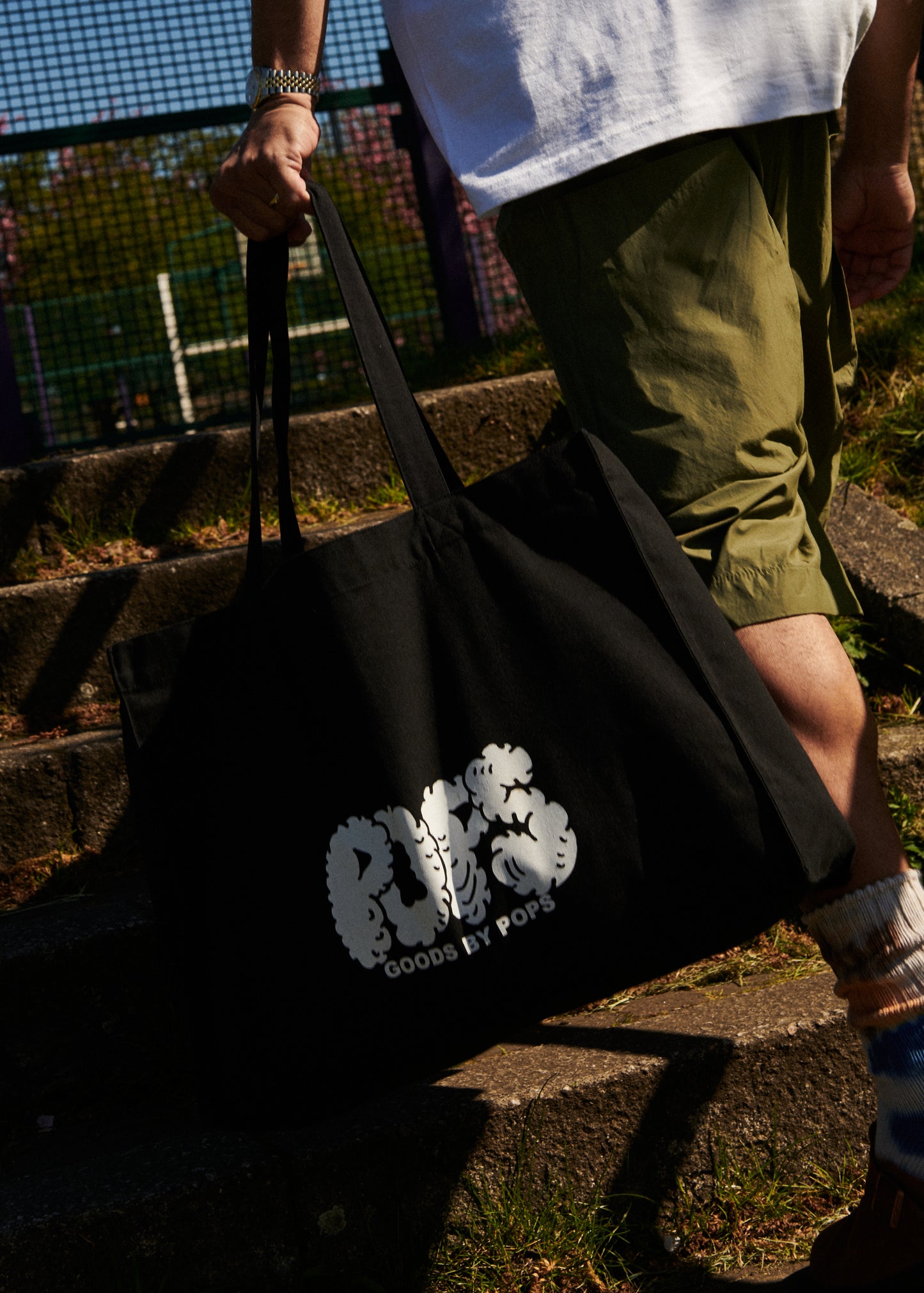 Goods by Pops tote bag