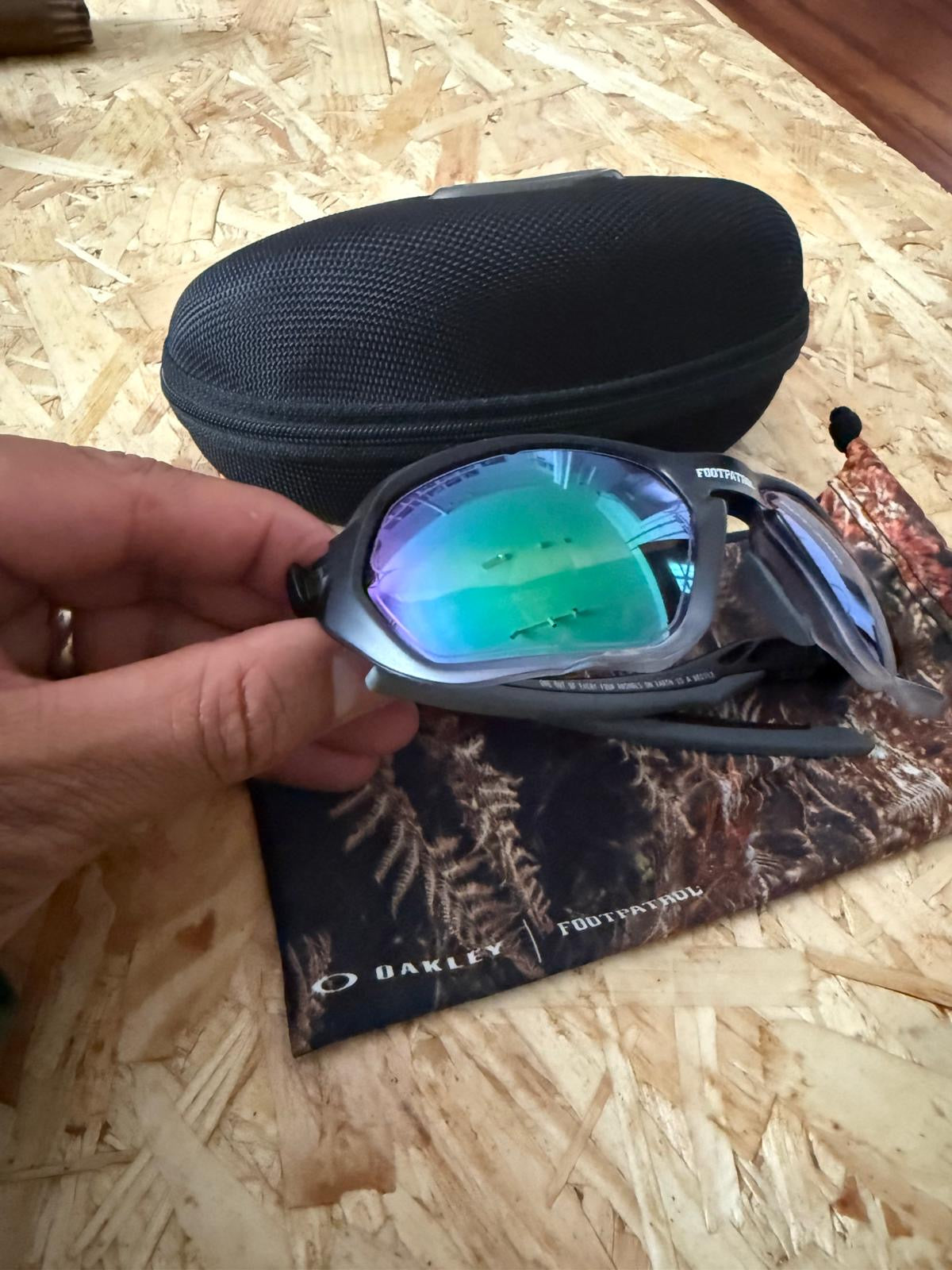 Oakley x Foot Patrol Plazma Minotaur Gradient