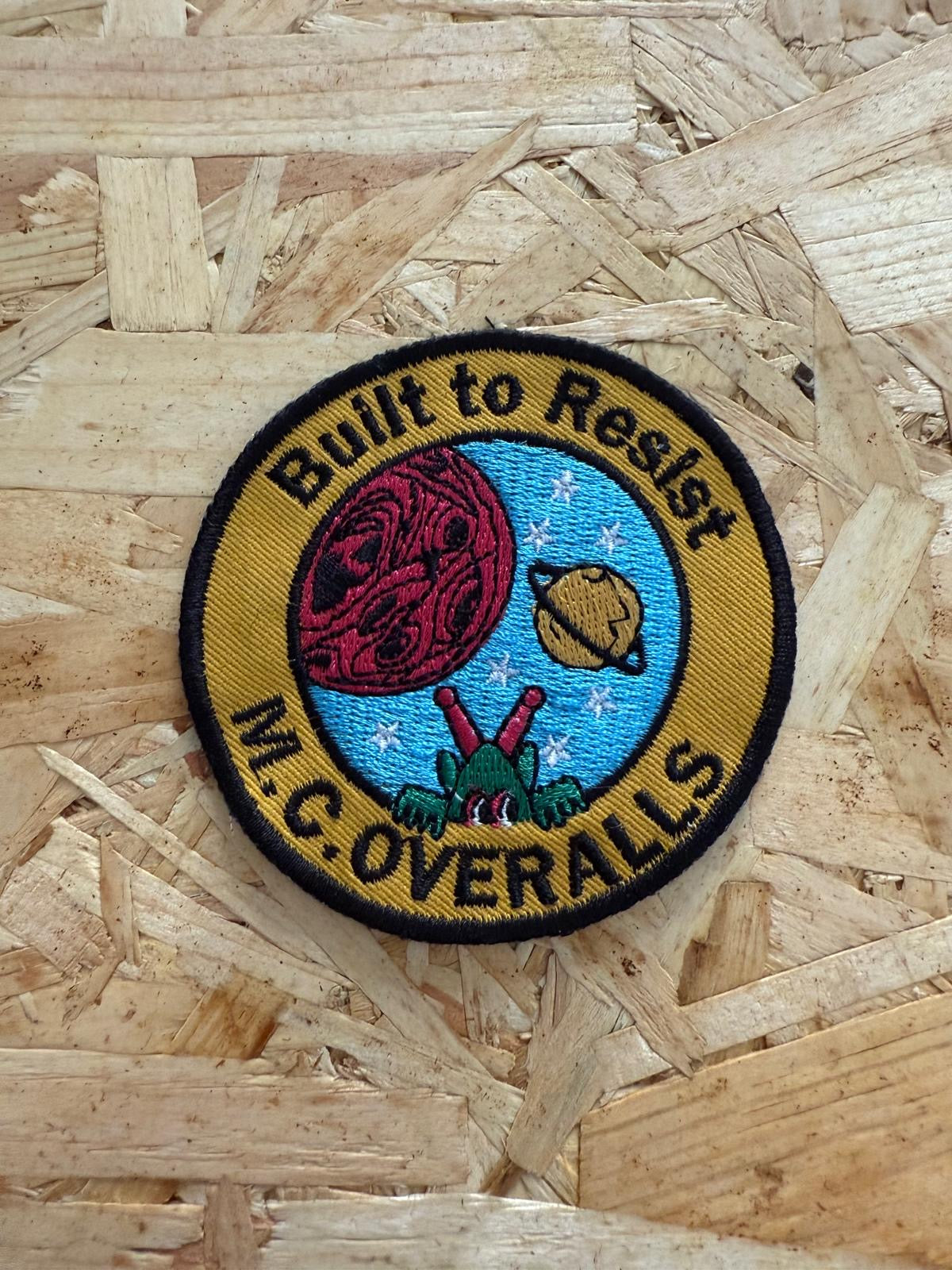 M.C Overalls embroidered patches