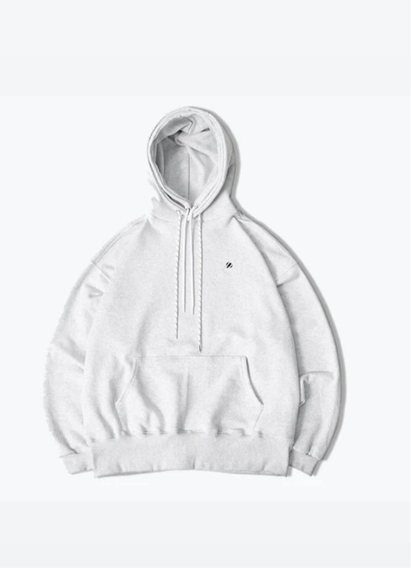 Anglan Oblique Balloon Double Hoodie