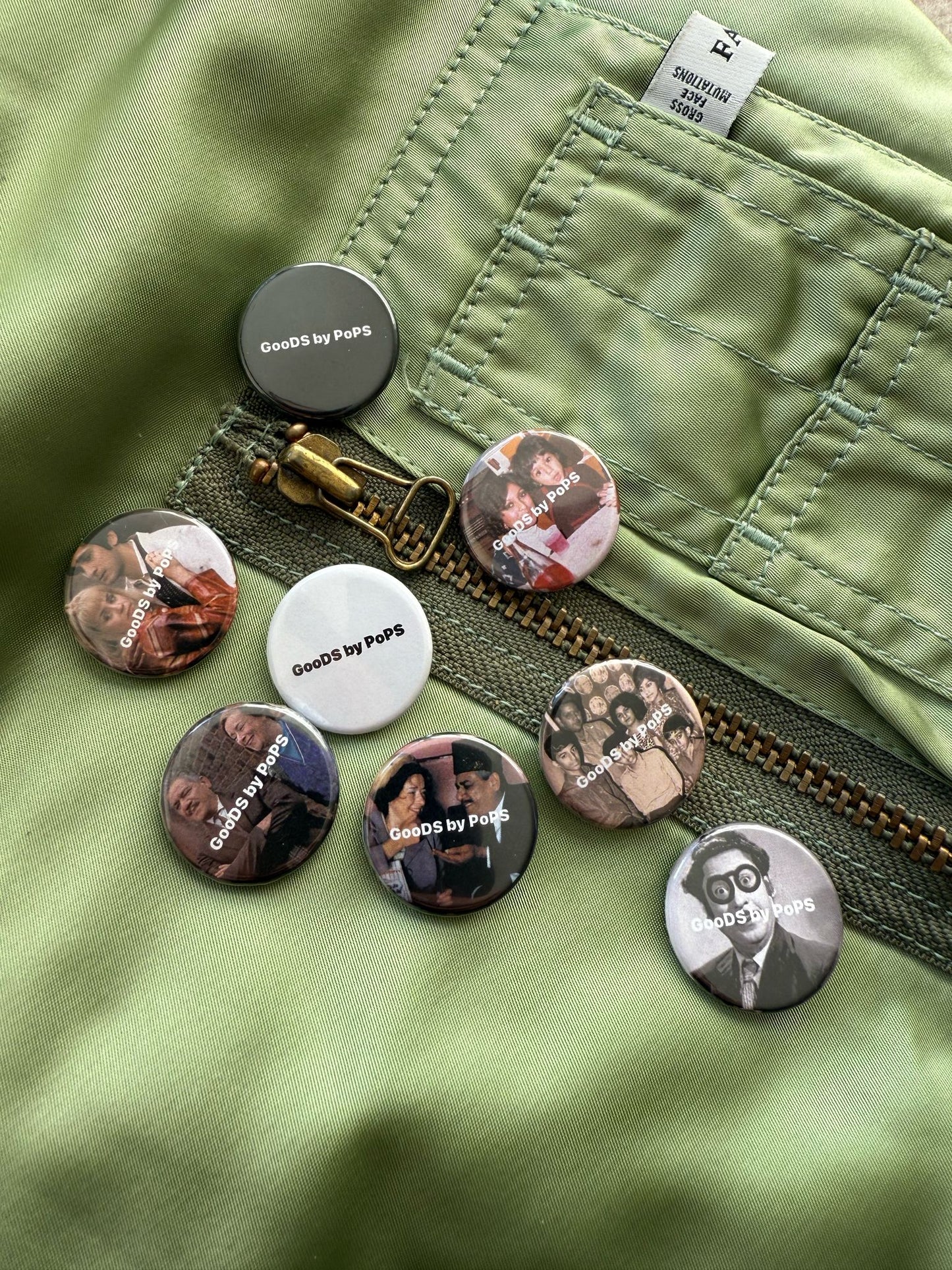 GooDS by PoPS Pin badges