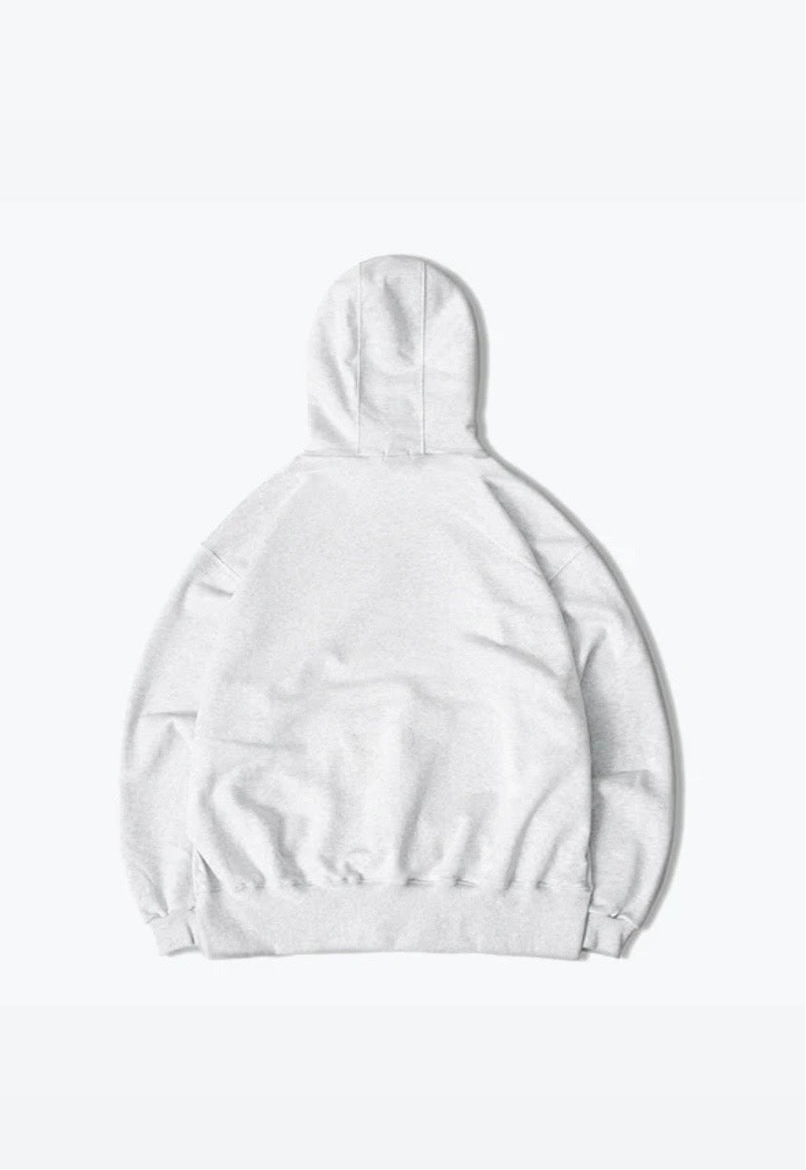 Anglan Oblique Balloon Double Hoodie