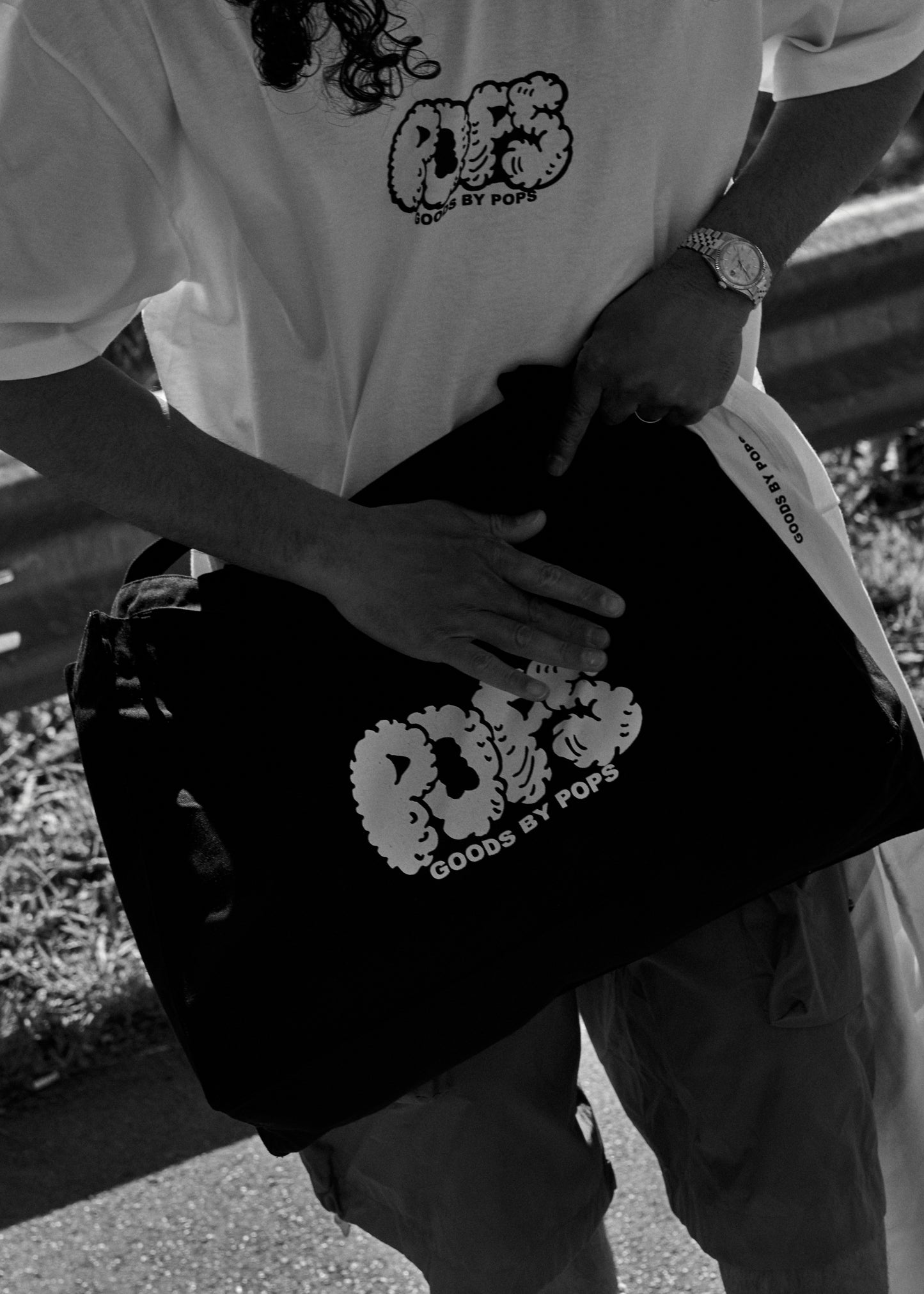 Goods by Pops tote bag